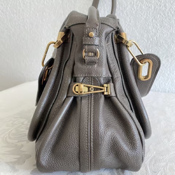 Chloe medium paraty leather bag in medium - Picture 3 of 7